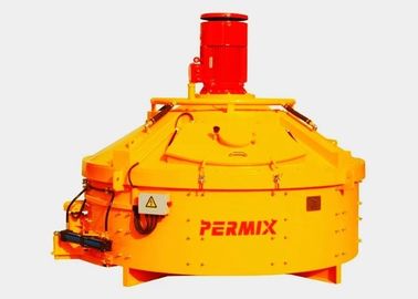 High Efficiency Industrial Cement Mixer 3750L Input Capacity With 2 Discharge Scraper